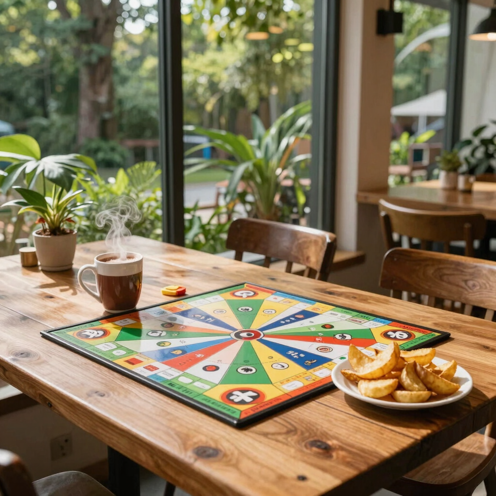 Cozy Board Game Table Booking