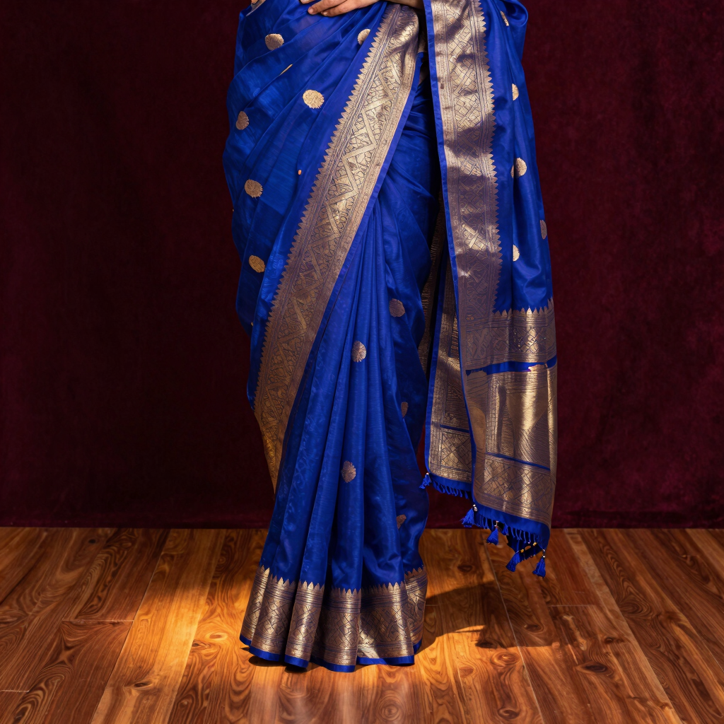 Banarasi Zari Brocade Silk Saree