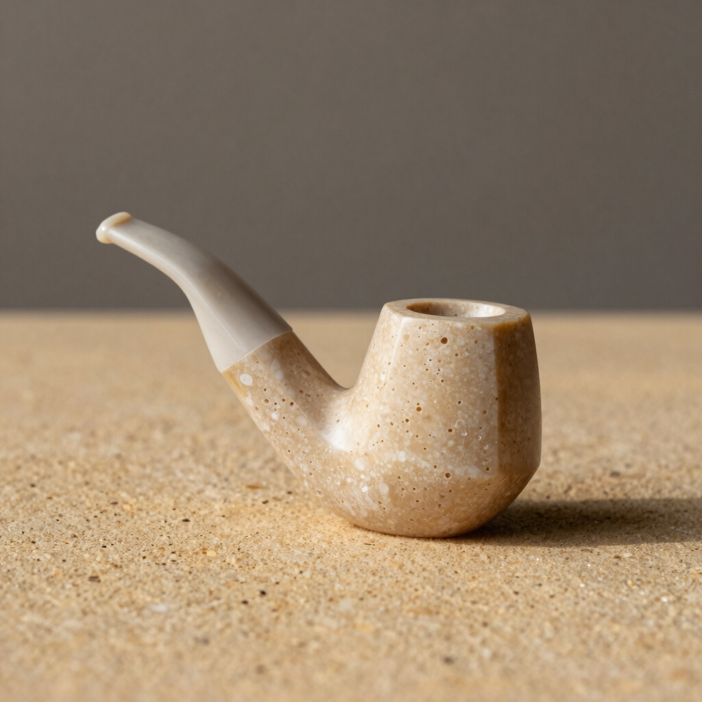 Travertine Stone Smoking Pipe