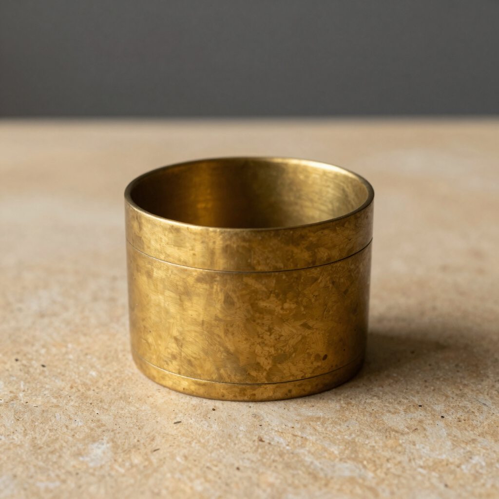 Solid Brass Botanical Grinder