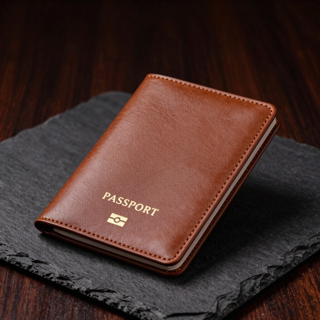 Artisan Leather Passport Folio