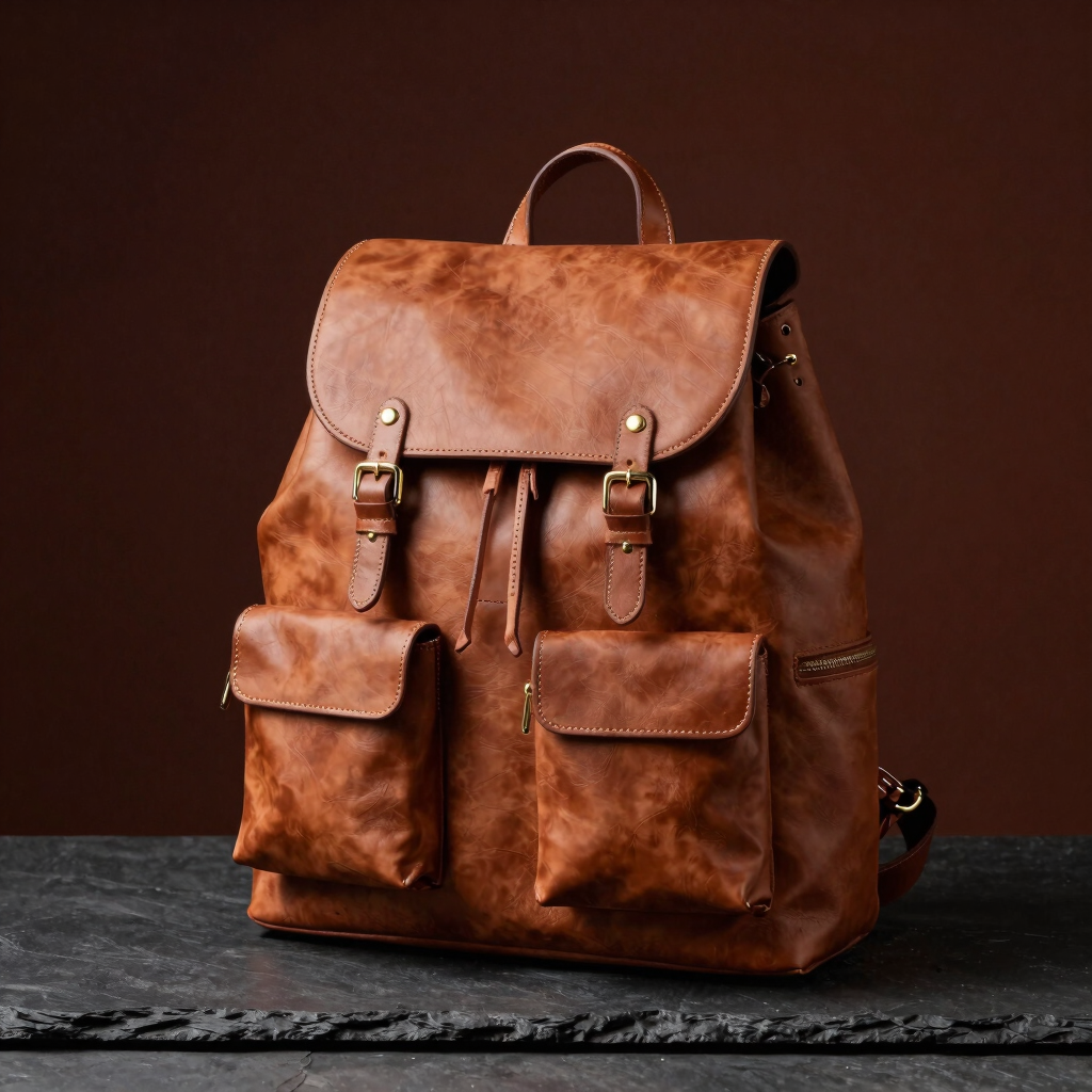 Heritage Saddle Leather Backpack