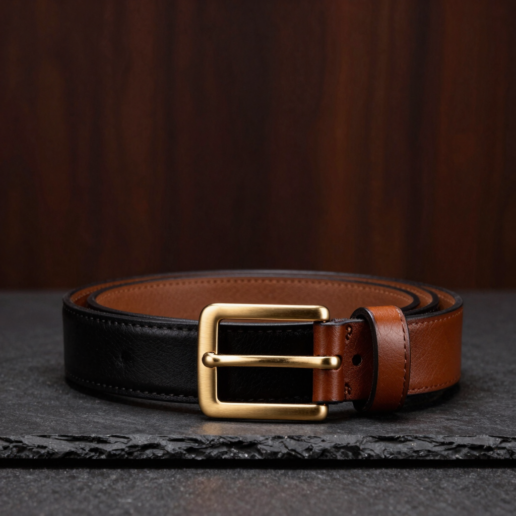 Vanguard Reversible Leather Belt