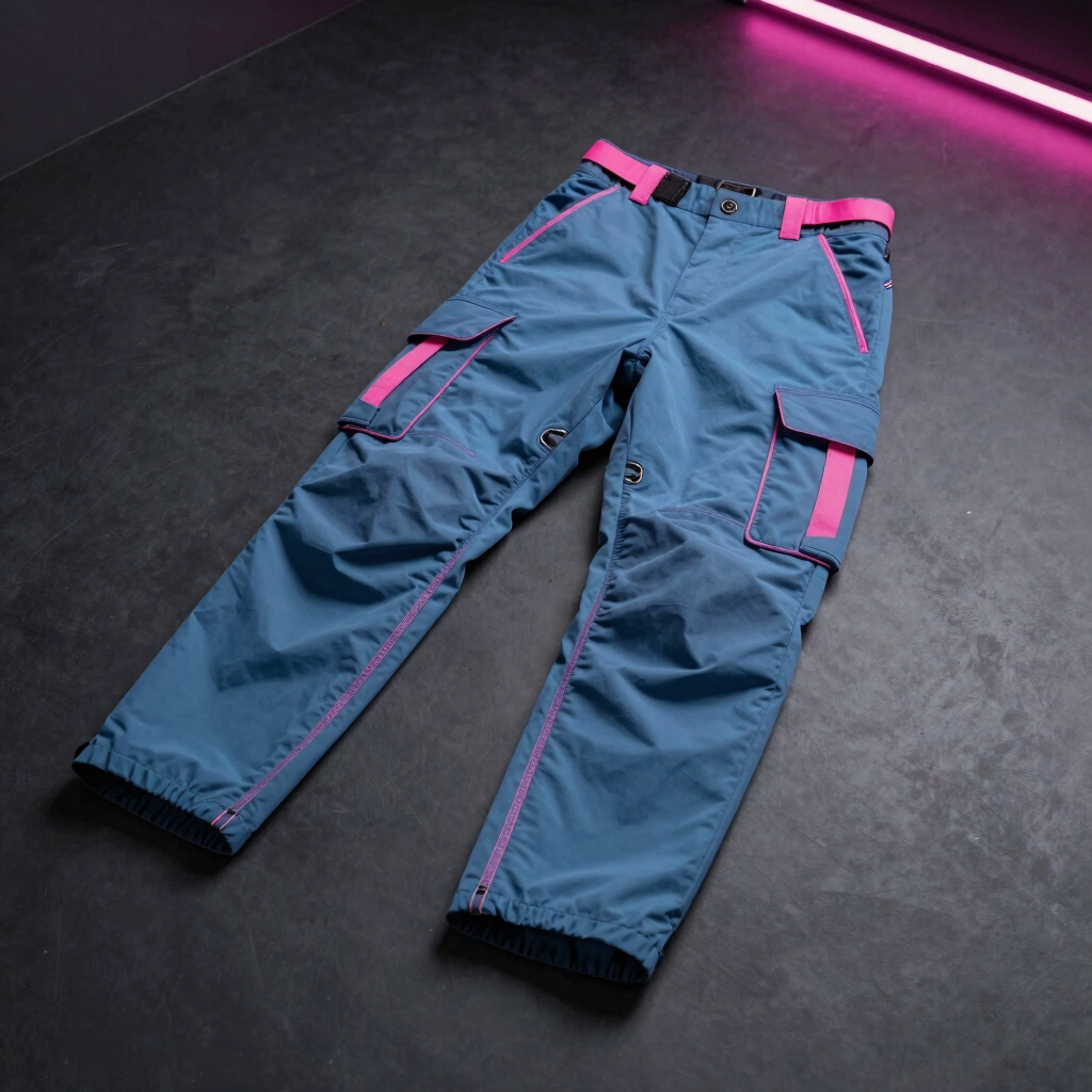 Pantalon Cargo Cyber-Goth