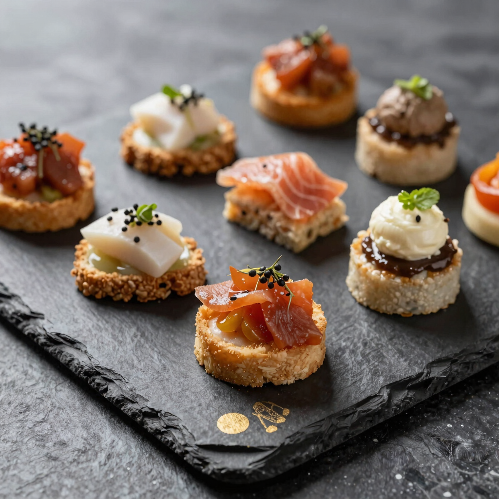 Muestra de Bocadillos para Coctel