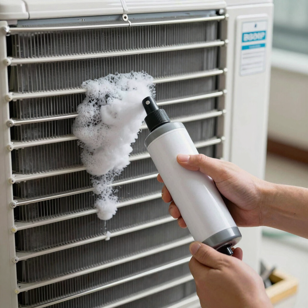 AC Evaporator Coil Deep Clean