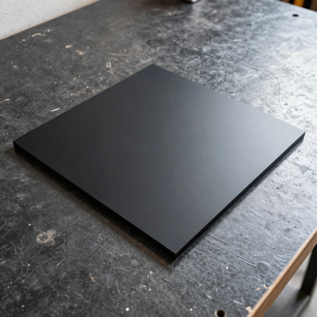 Matte Black Acrylic Studio Sheet