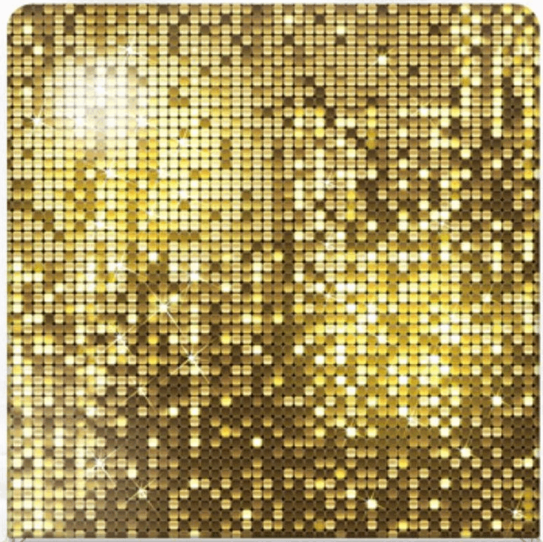Gold sequin photo booth backdrop by beÜtiful Pixels for events, parties, and weddings.