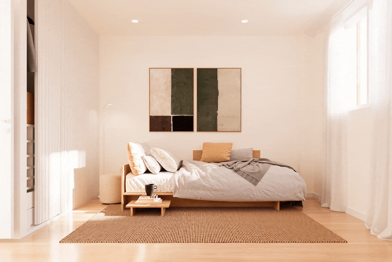 black and white bed linen