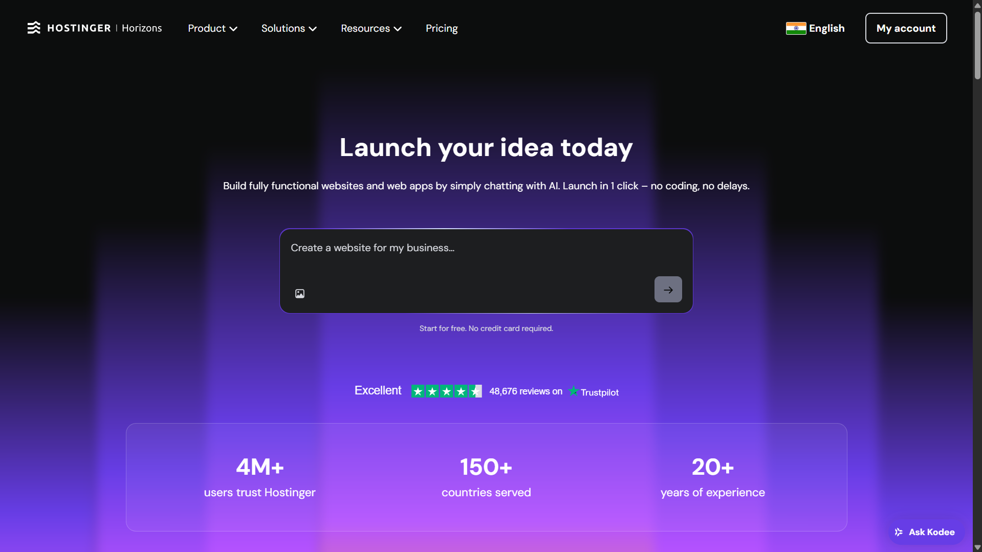 no code website