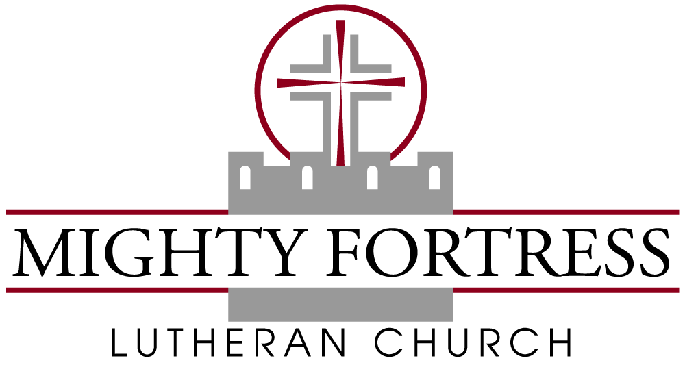 Mighty Fortress Lutheran Church logo