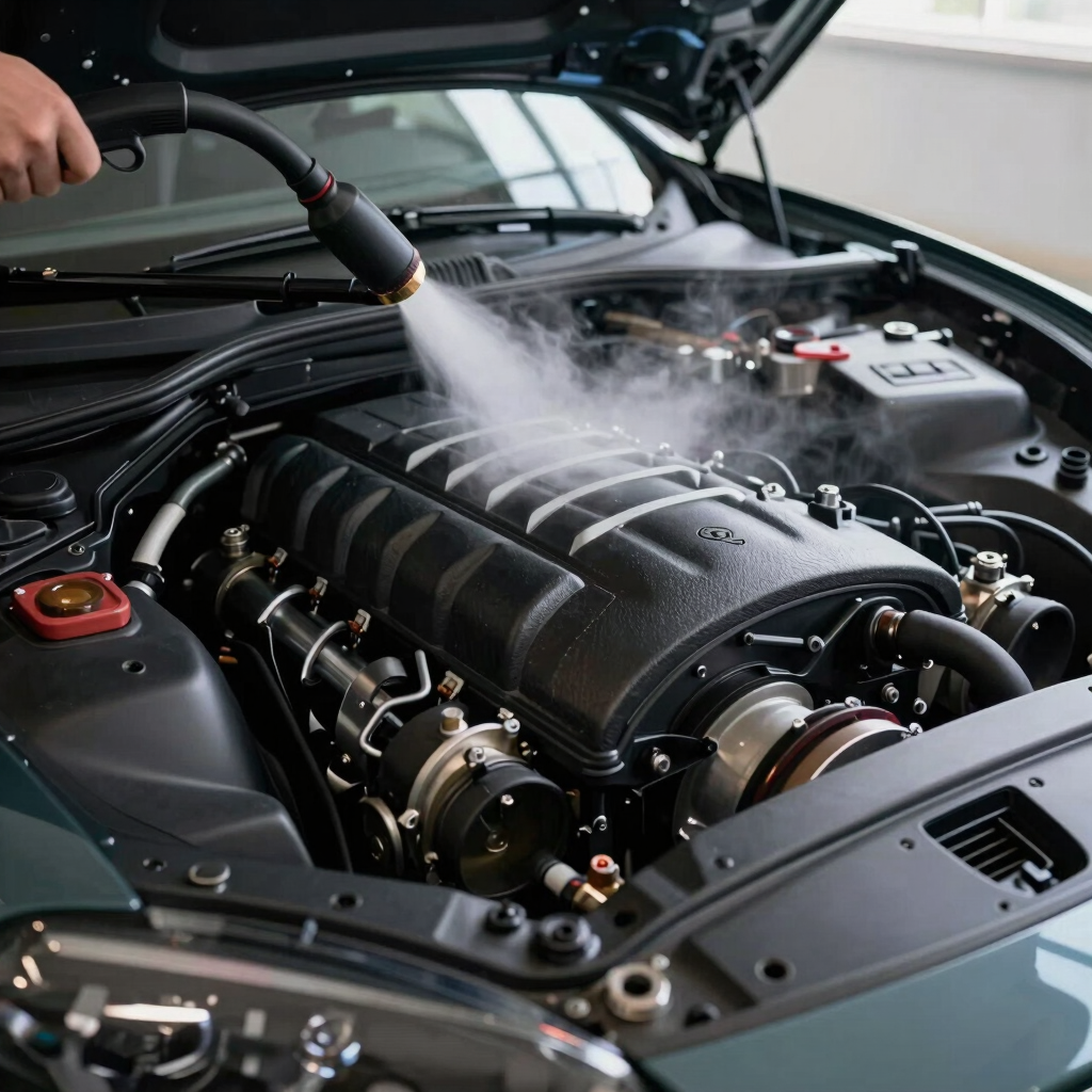 Engine Bay Steam Wash