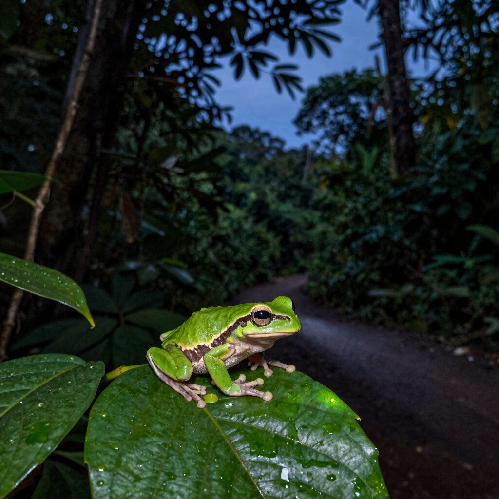Nocturnal Jungle Wildlife Trek
