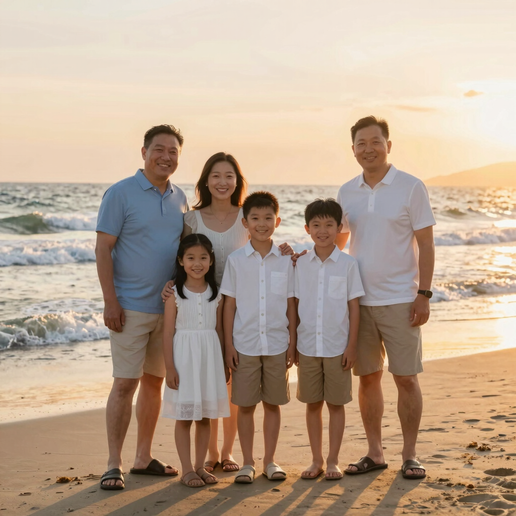 Professional Beach Portrait Session