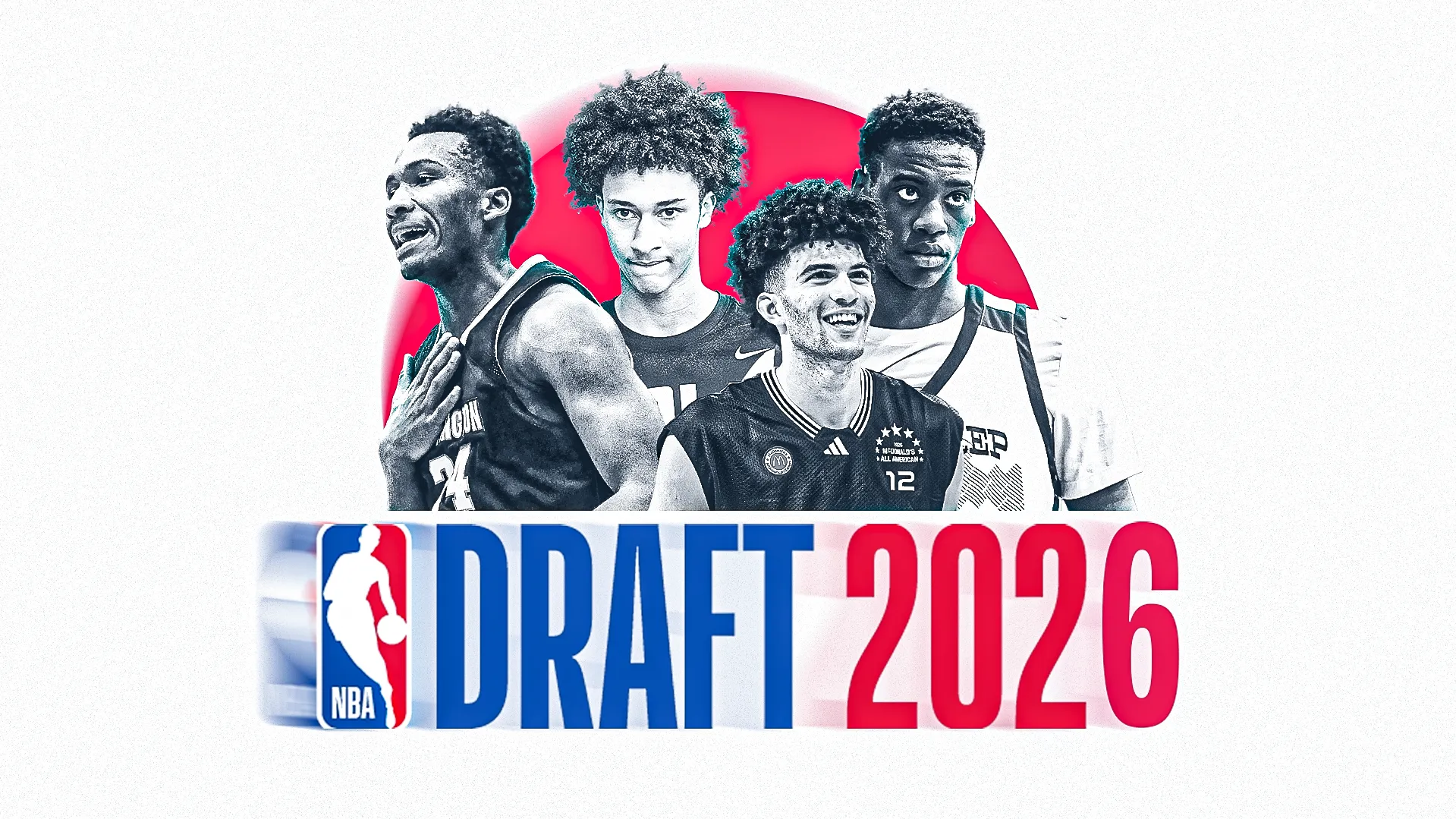 2026 NBA Draft prospects including AJ Dybantsa and Darryn Peterson from the most talented high school class in over a decade