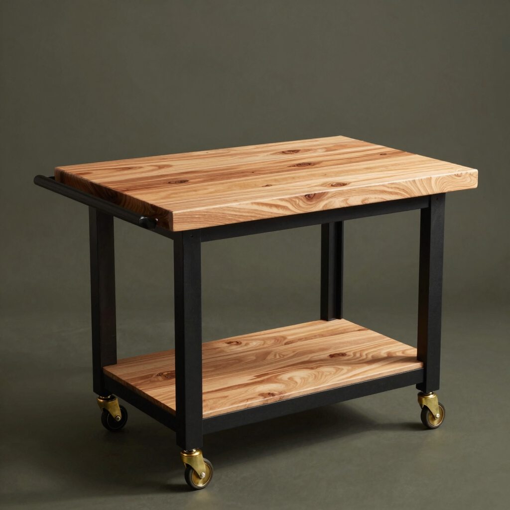 Provisions Butcher Block Prep Cart