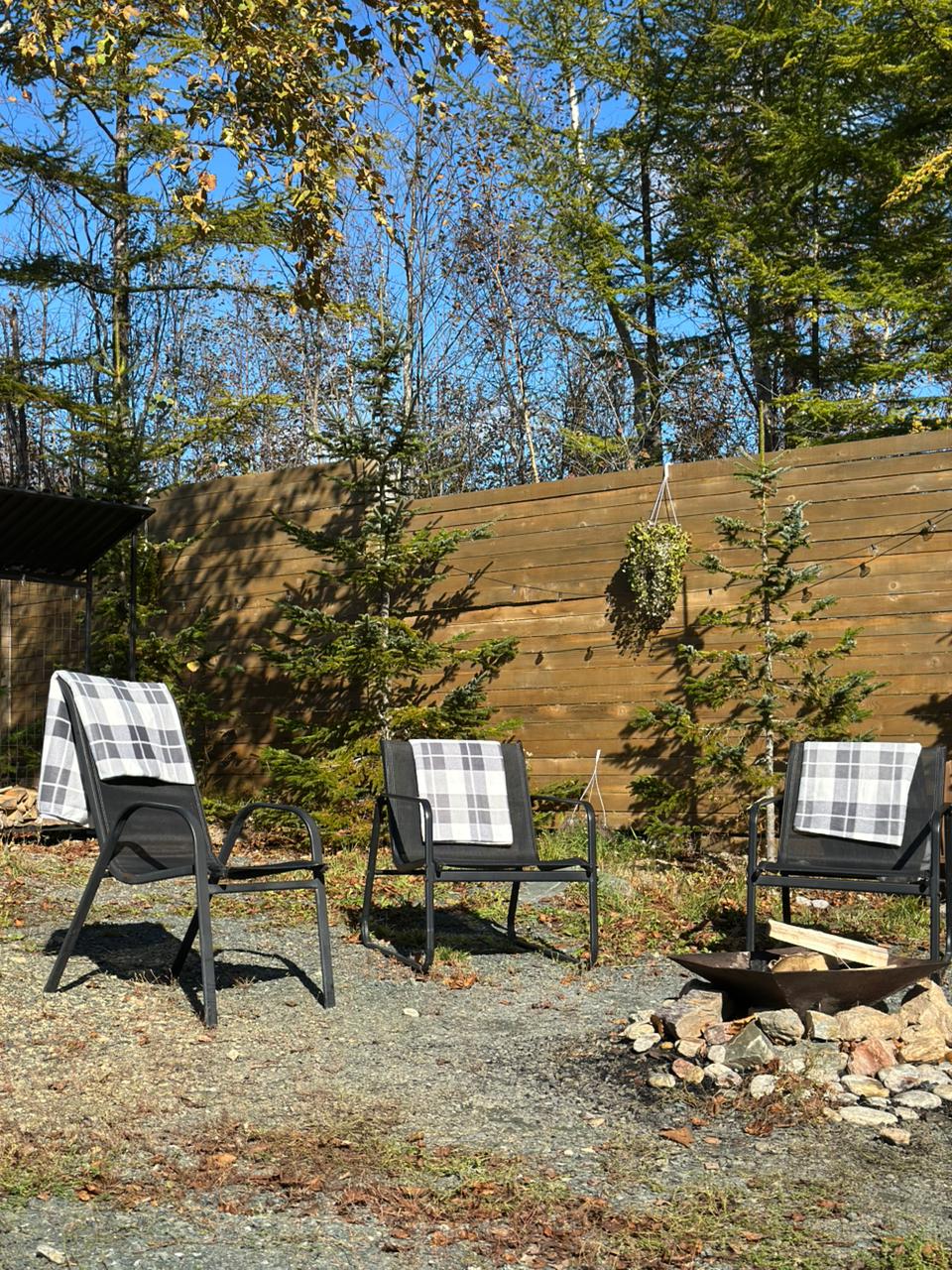 Костровая зона вечером