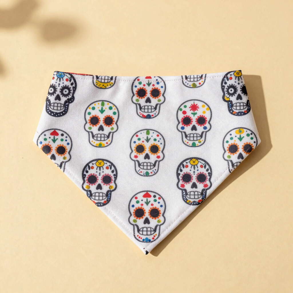 Bandana Reversible Día de Muertos
