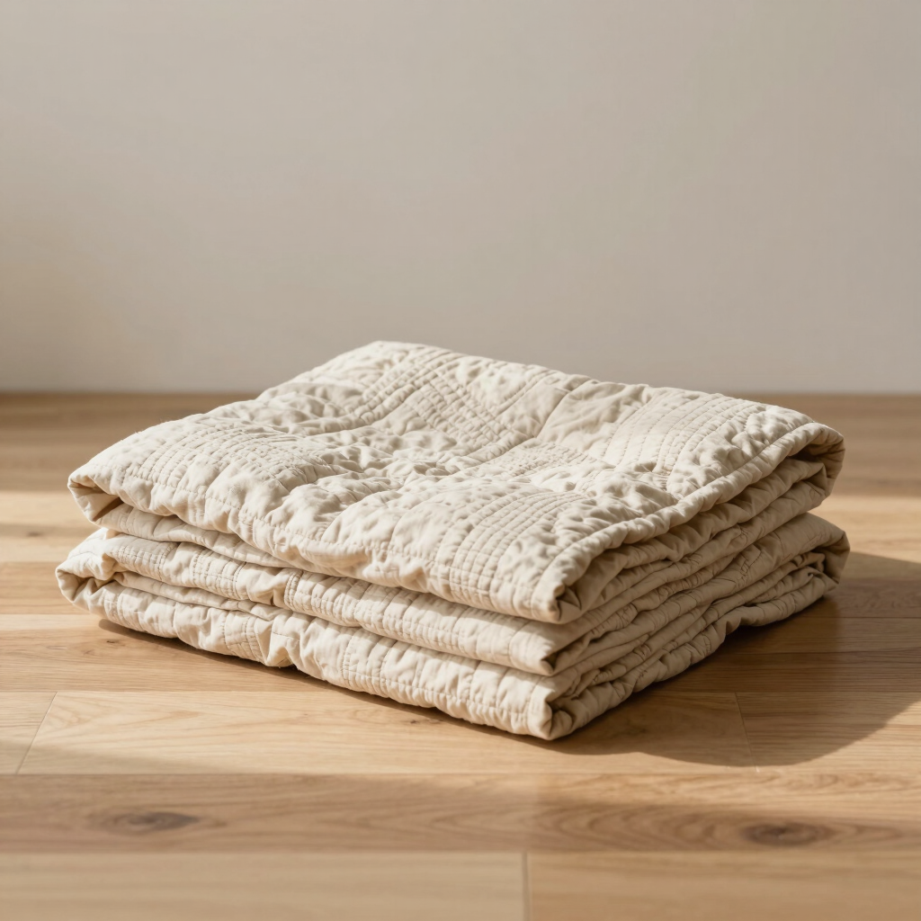 Stitched Kantha Bed Quilt