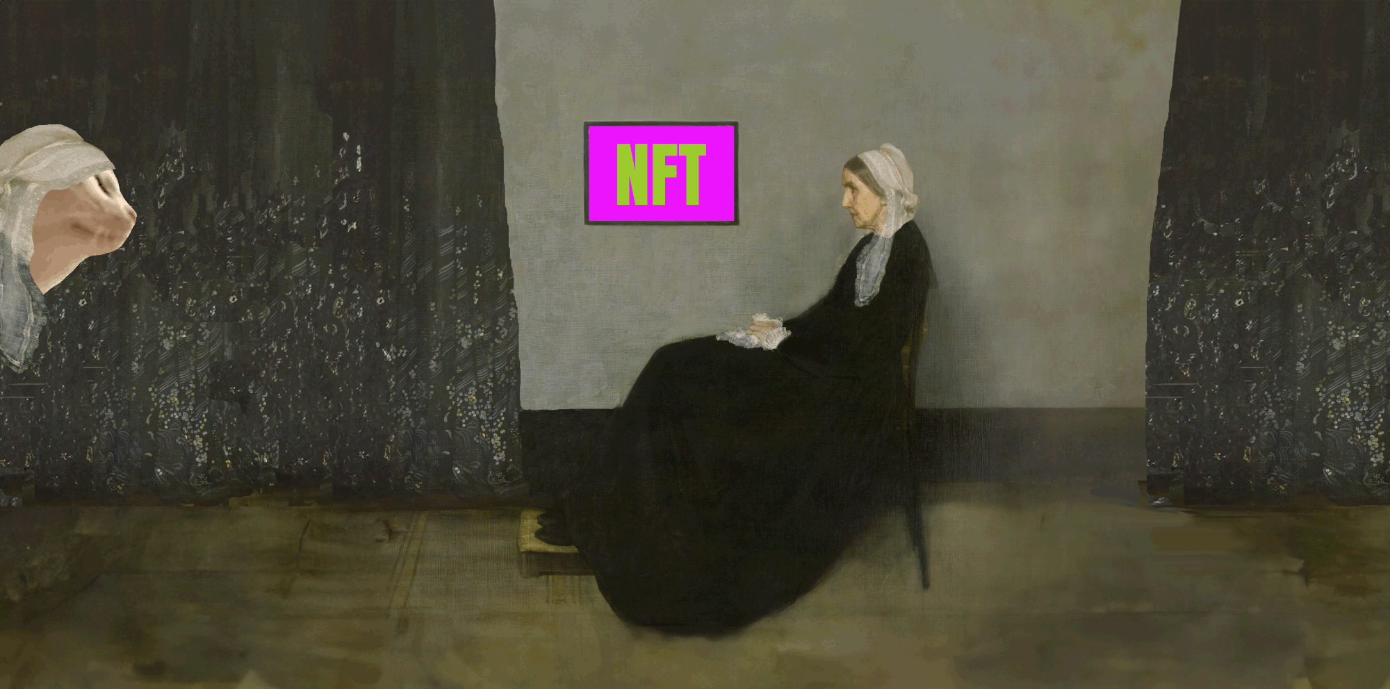 an abstract photo of a curved building with a blue sky in the background