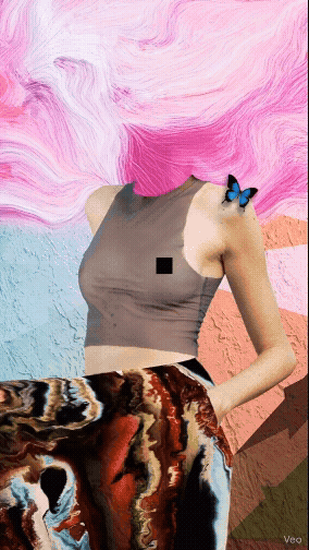 Benoît Daniel-Pham, George Redhawk, editorial, fashion collage, motion