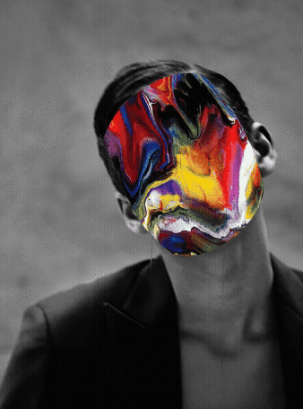 Benoît Daniel-Pham, George Redhawk, editorial, fashion collage, motion