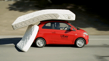 Two mattresses left in Uber