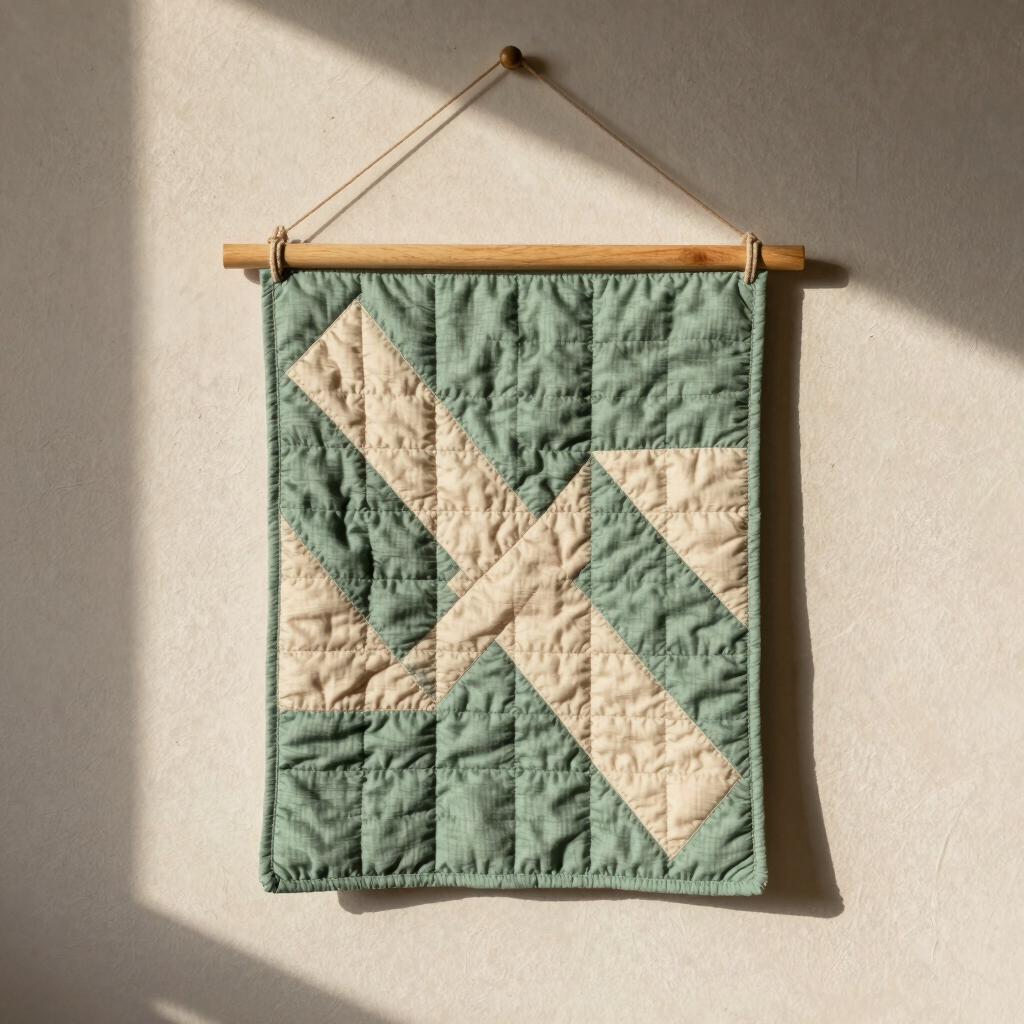 Sage Brush Quilted Wall Hanging