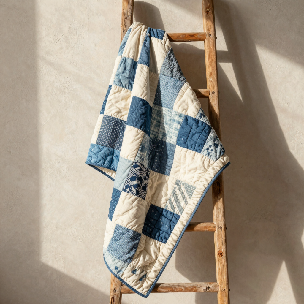 Indigo Highway Lap Quilt