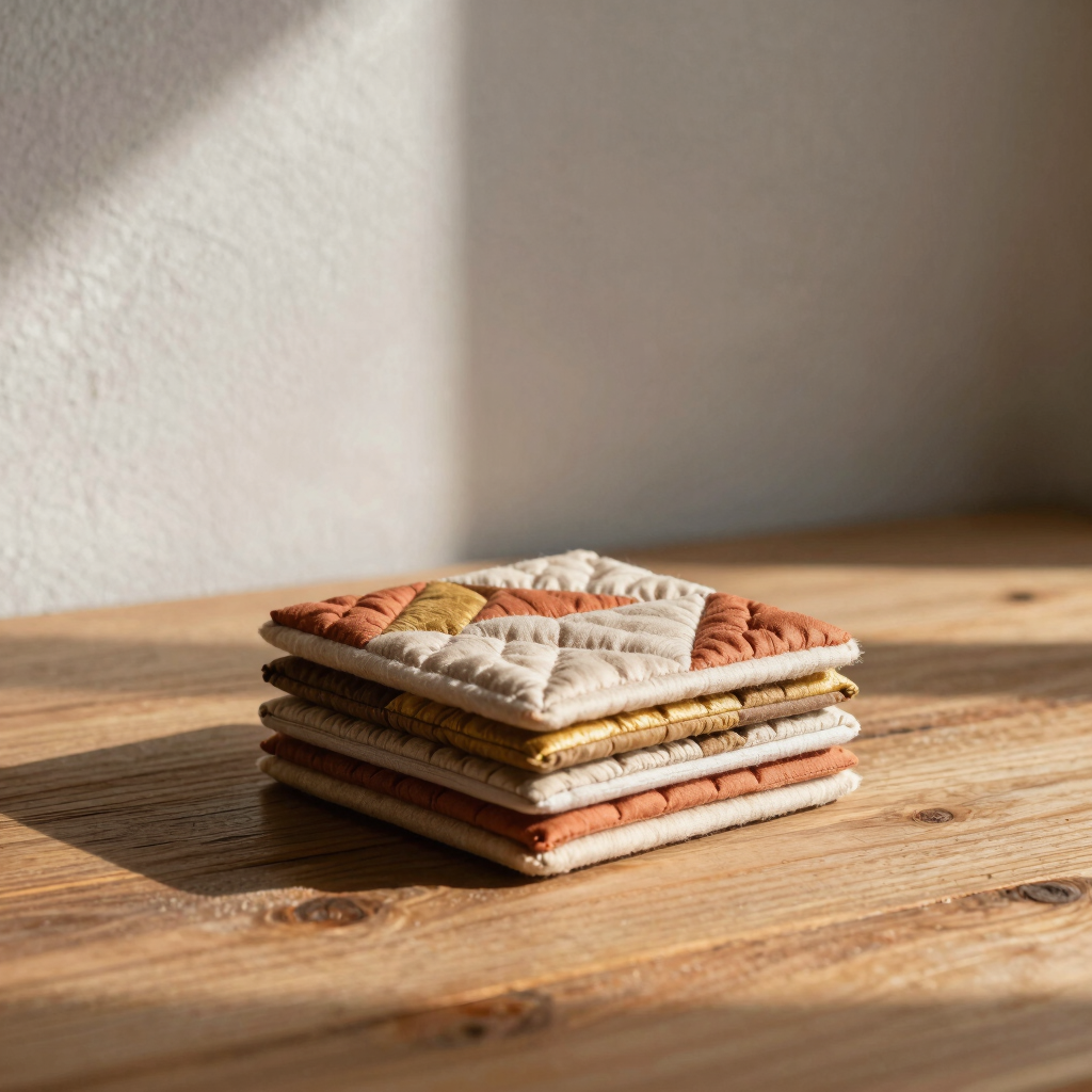 Desert Sunset Mug Rug Set