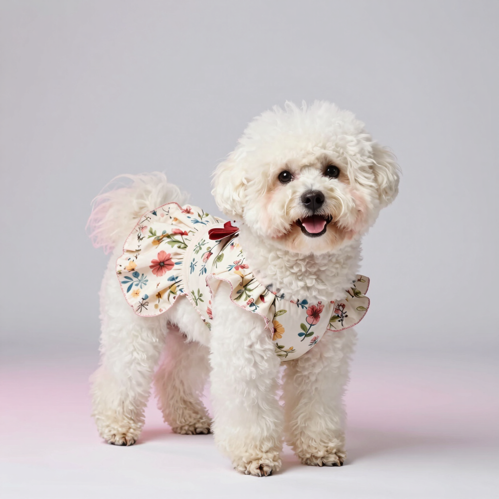 Vestido Primavera con Olanes
