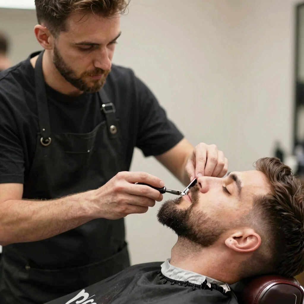 Executive Barber Cut and Beard Sculpting