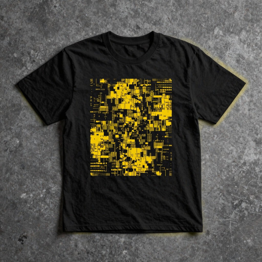 KULTUR Matrix Glitch Heavyweight Tee