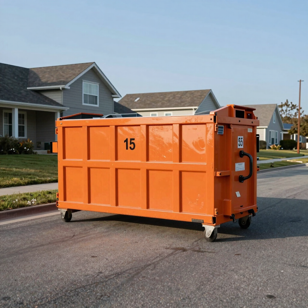 15-Yard Medium Dumpster Rental