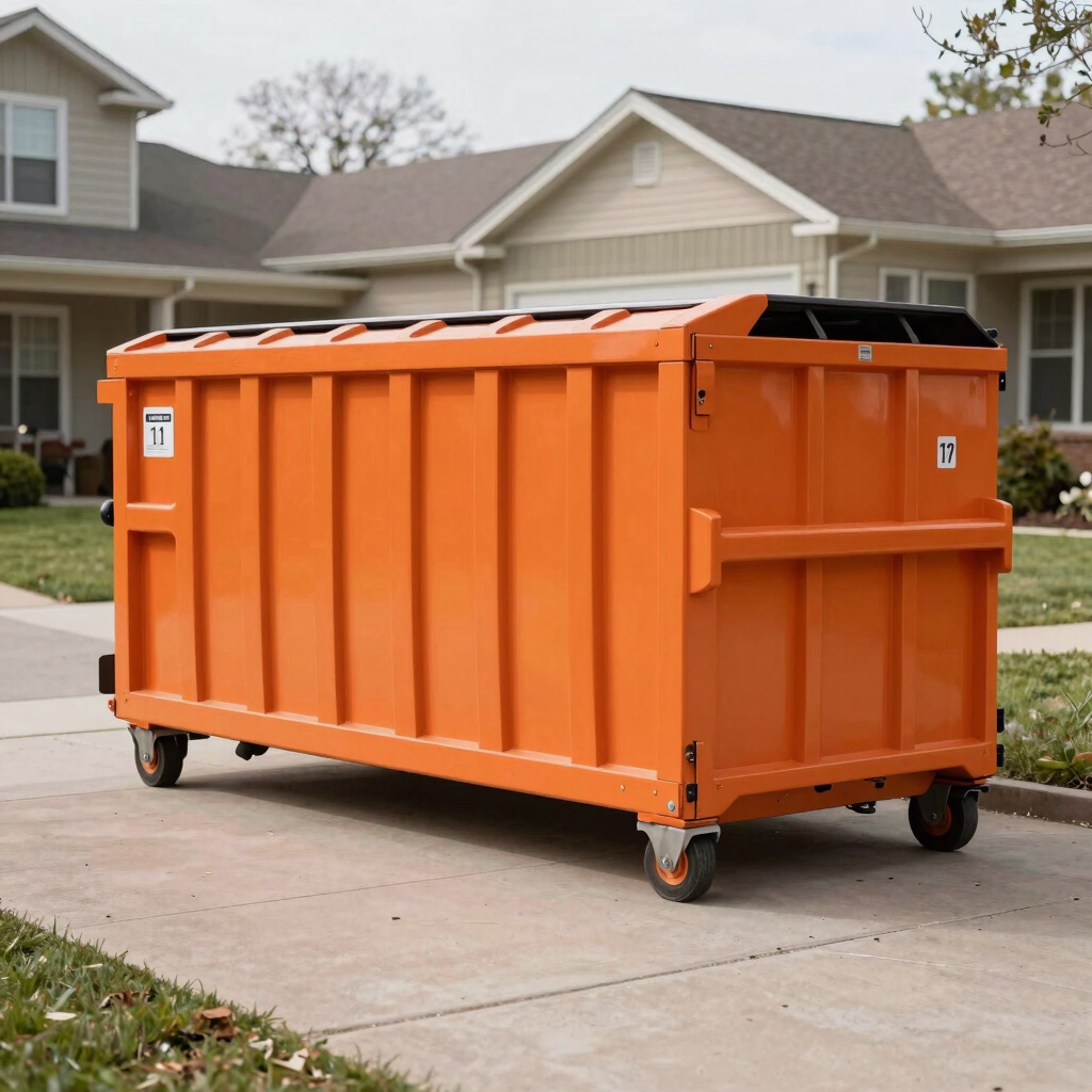 10-Yard Residential Dumpster Rental