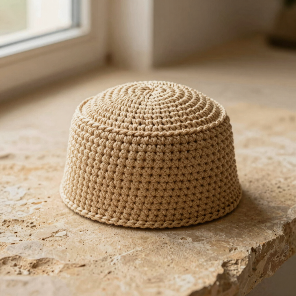 Sandstone Crochet Kufi