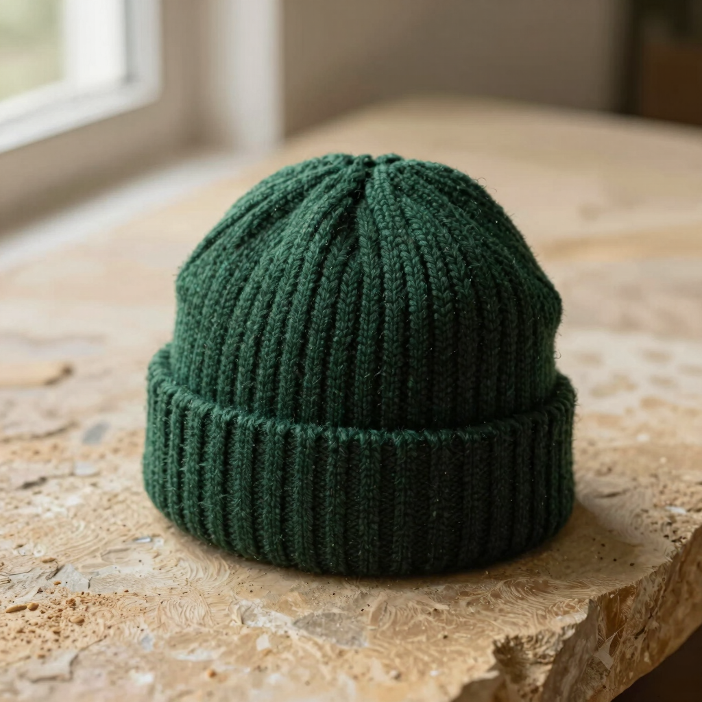 Minimalist Merino Beanie Kufi