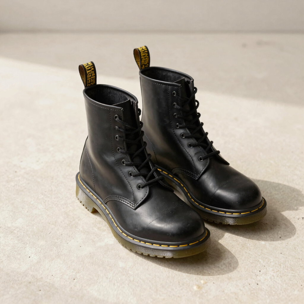 Sepatu Boots Kulit Dr. Martens 1460