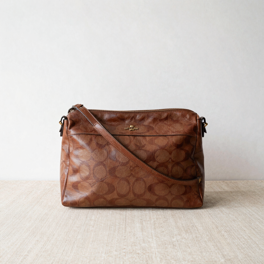 Tas Selempang Kulit Vintage Coach