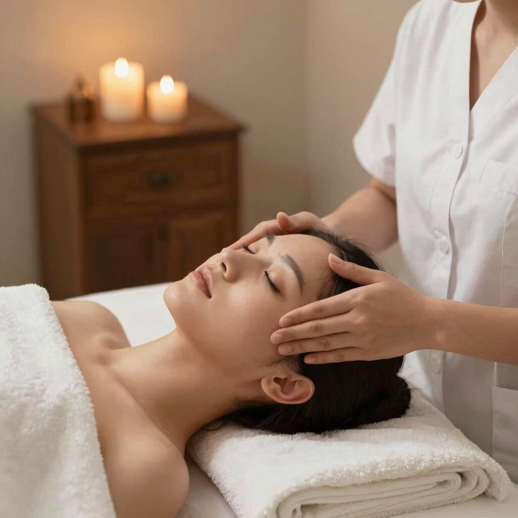 De-stressing Head & Shoulder Massage