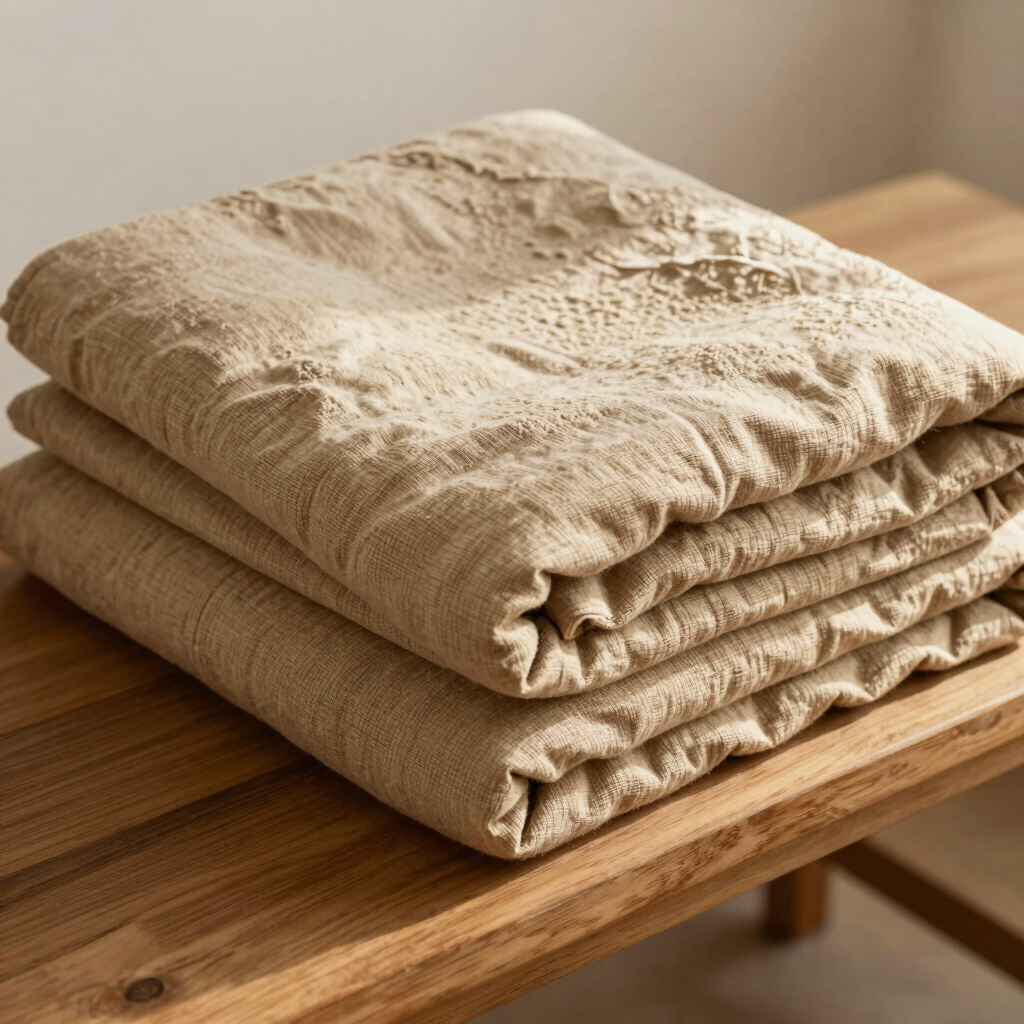 Organic Cotton Slub Coverlet