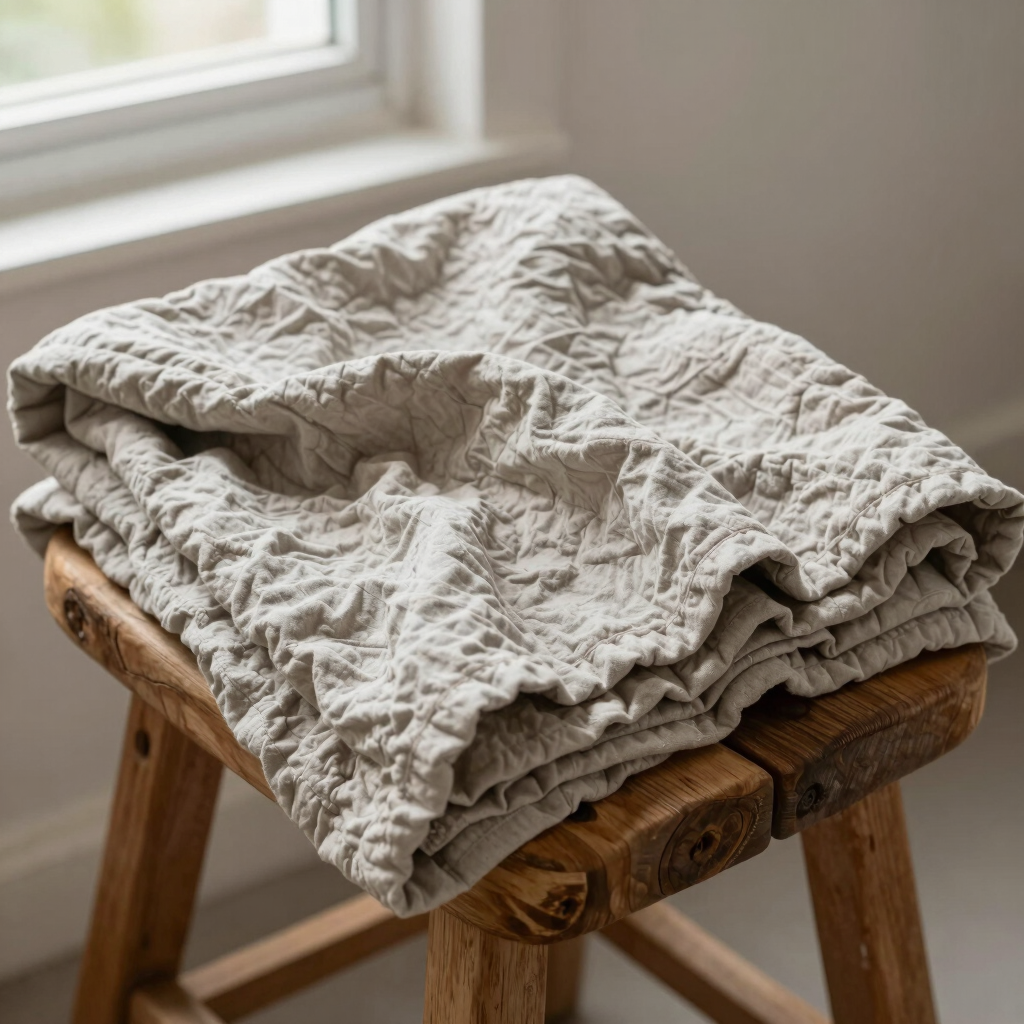 Double-Face Cotton Gauze Throw