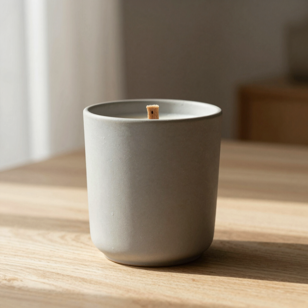Serein Raw Ceramic Soy Candle