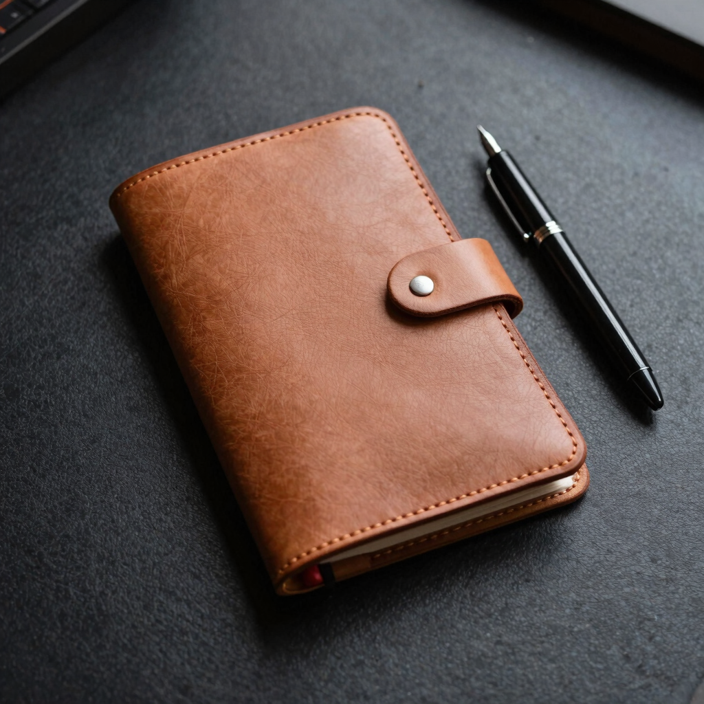 Minimalist Vachetta Journal Sleeve