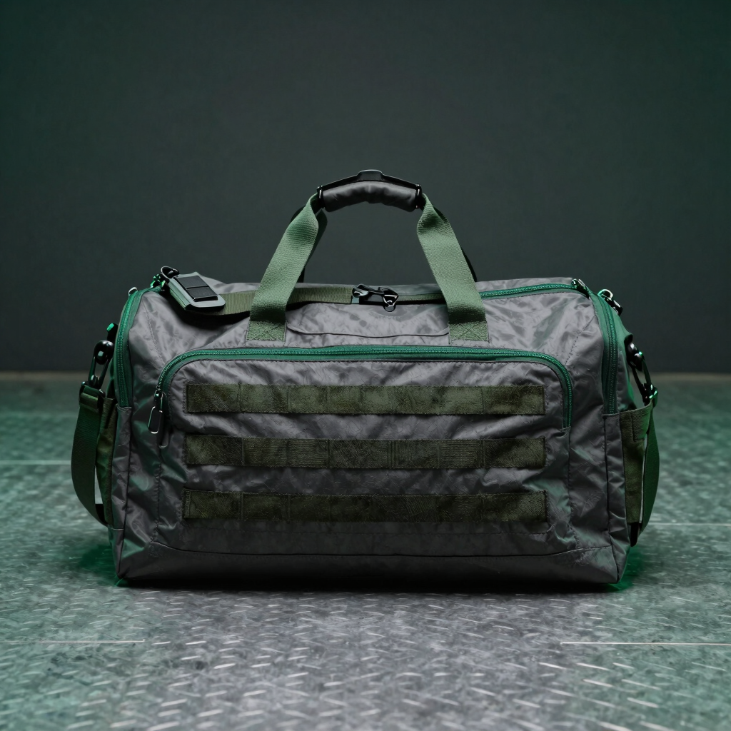 Gunmetal Tactical Gym Duffle