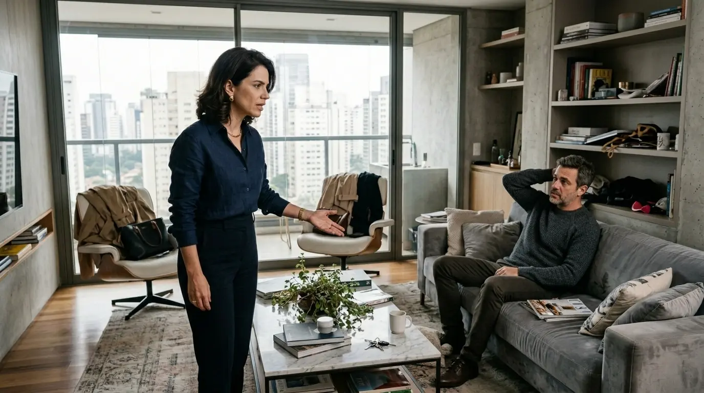 Sala neutra e leve do Pinterest