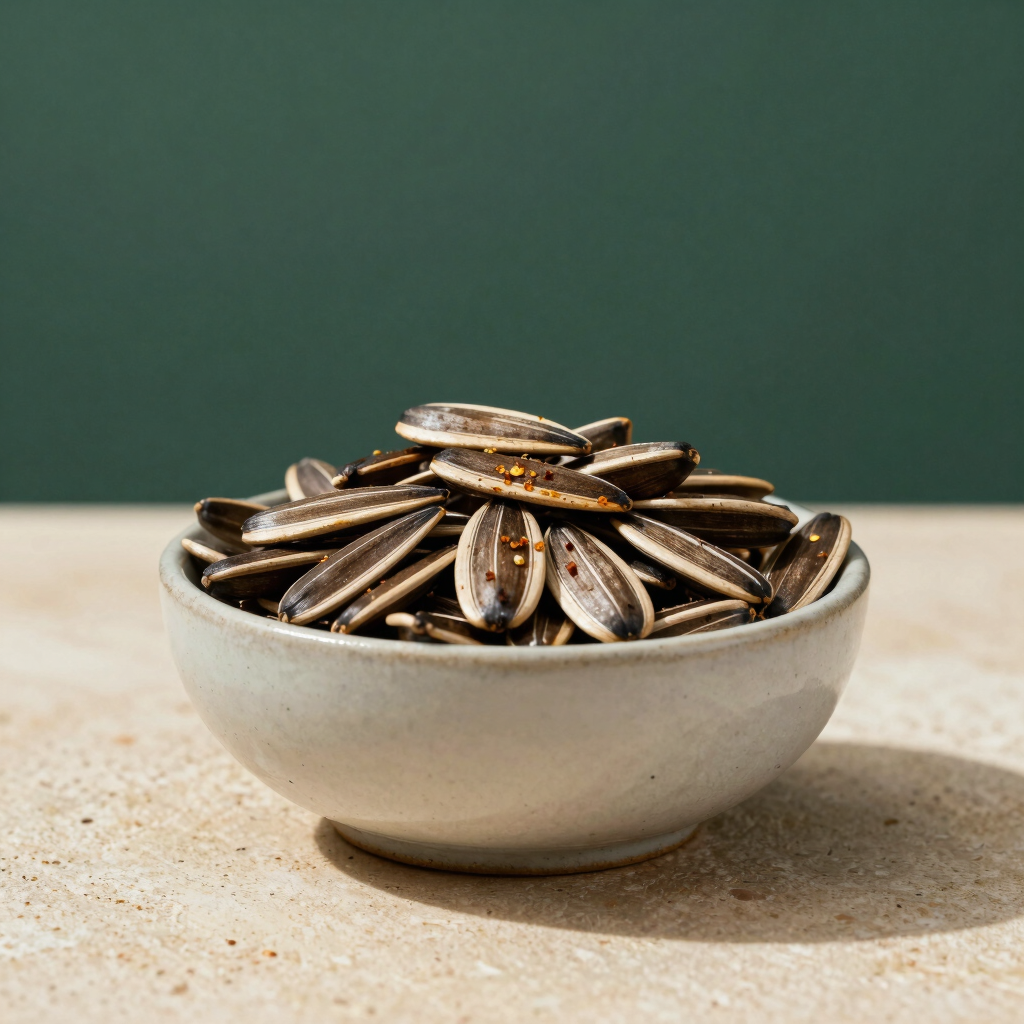 Spiced Roasted Sunflower Seeds