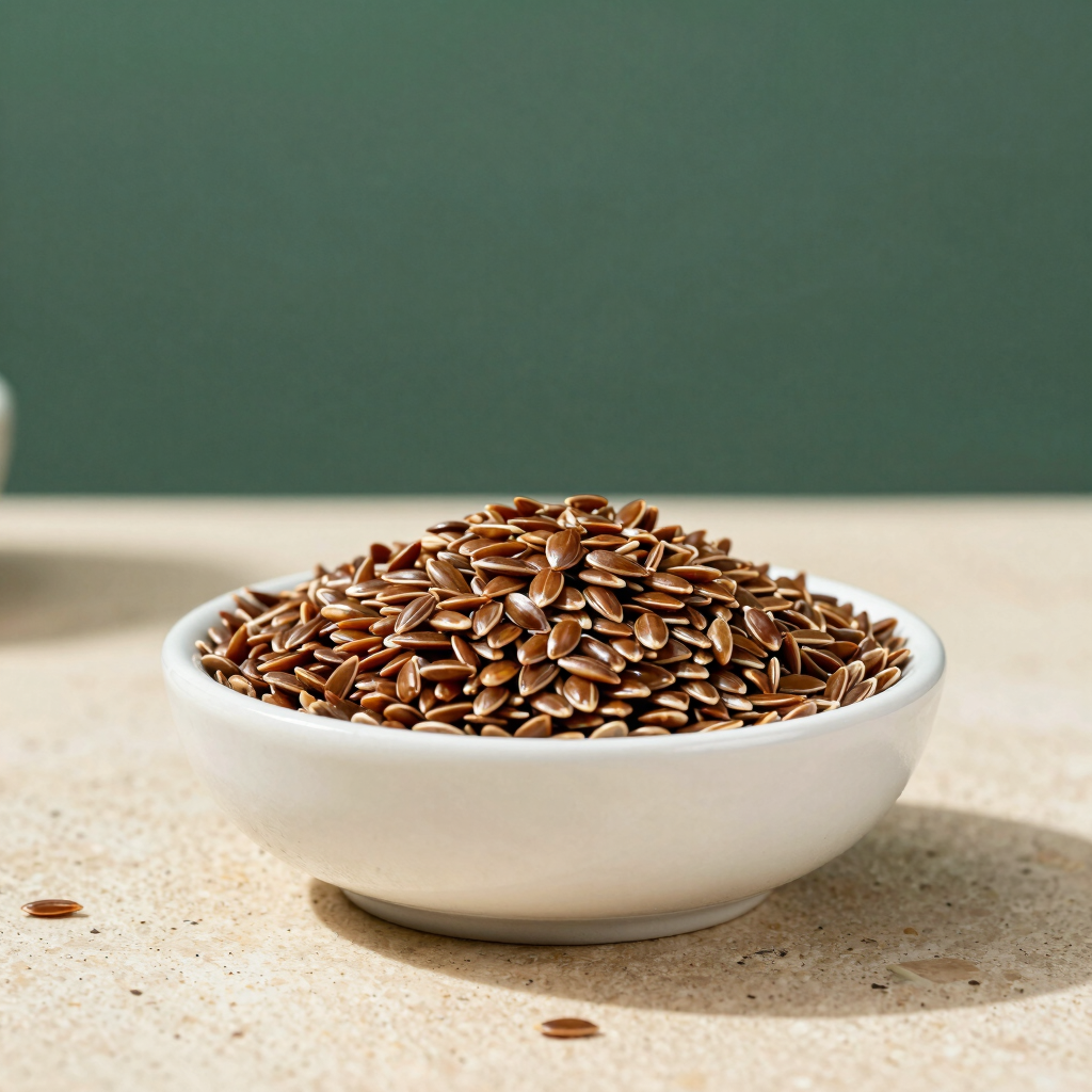 Toasted Brown Flax Seeds
