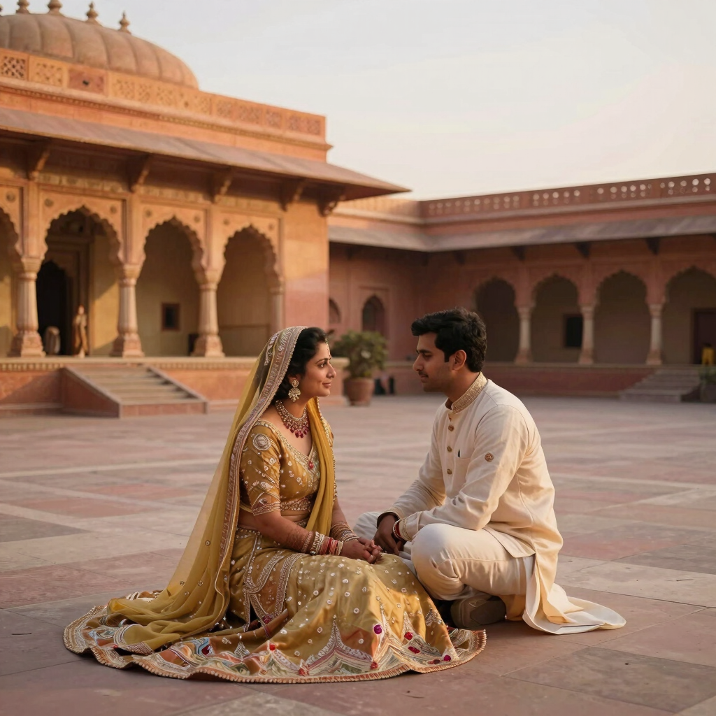 Royal Engagement Portrait Session