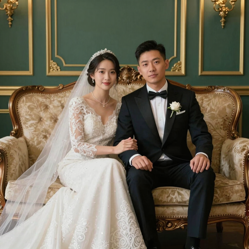 Post-Wedding Couple Editorial